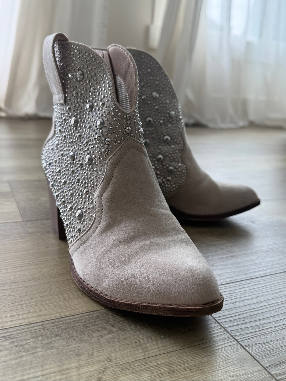 Sugar Rhinestone Cowgirl Booties